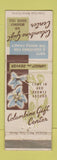 Matchbook Cover - Columbine Gift Center Denver Colorado WORN