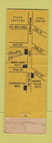 Matchbook Cover - Columbine Gift Center Denver Colorado WORN