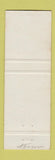 Matchbook Cover - Chester Savings and Loan Chester PA WEAR
