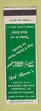 Matchbook Cover - Del Rocco's Restaurant Carbondale PA