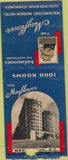 Matchbook Cover - Mayflower Hotel Washington DC BOBTAIL