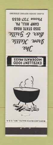 Matchbook Cover - Iron Kettle Bar Grille Camp Hill PA