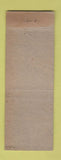 Matchbook Cover - Alco Restaurant Pottsville PA WEAR