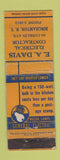 Matchbook Cover - General Electric Mazda Light Bulbs Binghamton NY WORN