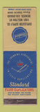 Matchbook Cover - Standard Fluid Duplicators Denver Colorado WEAR