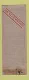 Matchbook Cover - Gunter Hotel San Antonio TX WEAR