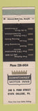 Matchbook Cover - Downtowner Motor Inns State College PA