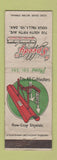 Matchbook Cover - Speedy Manufacturing Row Crop Shields Sioux Falls SD WORN
