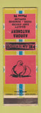 Matchbook Cover - Aurora Hatchery Chicks WORN