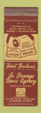 Matchbook Cover - La Grange News Agency Newspaper IL