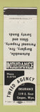 Matchbook Cover - Tweed Insurance Agency Casper WY