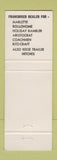 Matchbook Cover - Smith Trailer Sales Casper WY Gillette