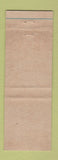 Matchbook Cover - Safety Goggles Eyes WEAR