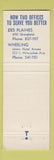 Matchbook Cover - Double M Real Estate Des Plaines Wheeling IL