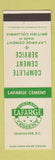 Matchbook Cover - LaFarge Portland Cement Vancouver BC