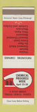 Matchbook Cover - Chemical Progress Week Monsanto DuPont Westvaco