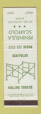 Matchbook Cover - Peninsula Scaffold Seaside CA?