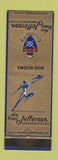 Matchbook Cover - New Hotel Jefferson St Louis MO