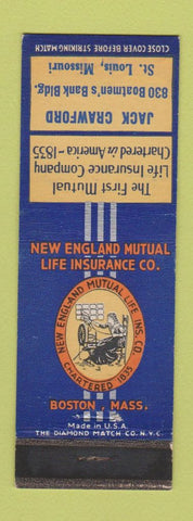 Matchbook Cover - Jack Crawford Insurance St Louis MO