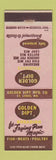 Matchbook Cover - Golden Dipt Breading St Louis MO