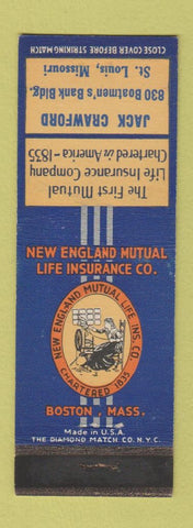 Matchbook Cover - Jack Crawford Insurance St Louis MO