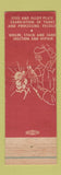 Matchbook Cover - Nooter Corp St Louis MO Steel Alloy Plate