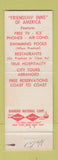 Matchbook Cover - Friendship Inn Western Motel Kearney NE