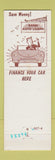 Matchbook Cover - City National Bank Crete NE