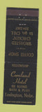 Matchbook Cover - Cornland Hotel Lexington NE