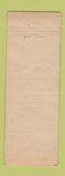 Matchbook Cover - B&B Oasis St Louis MO restaurant WEAR