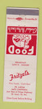 Matchbook Cover - Fritzel's Restaurant St Louis MO WEAR