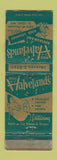 Matchbook Cover - Russ Halveland's Restaurant St Louis MO WORN