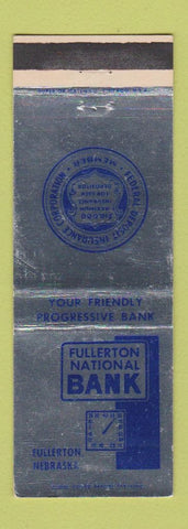 Matchbook Cover - Fullerton National Bank NE