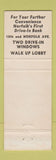 Matchbook Cover - De Lay First National Bank Norfolk NE