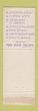 Matchbook Cover - Bank of Peru NE