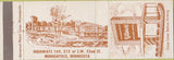 Matchbook Cover - Minneapolis MN Biltmore Motor Hotel