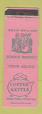 Matchbook Cover - Copper Kettle Terrytown NE WORN