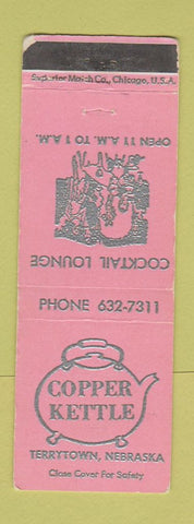 Matchbook Cover - Copper Kettle Terrytown NE WORN