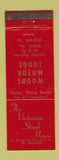 Matchbook Cover - Woods Motor Lodge Victorian Steak House Buffalo MO