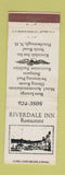 Matchbook Cover - Riverdale Inn Peterborough NH WEAR