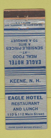 Matchbook Cover - Eagle Hotel Keene NH WEAR