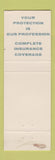 Matchbook Cover - Burns and Masiello Insurance Keene NH