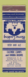 Matchbook Cover - Castner Camps and Dining Rooms Intervale NH