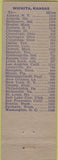 Matchbook Cover - Polar Bear Wichita KS Fried Chicken