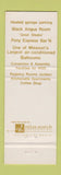 Matchbook Cover - Hotel Robidoux St Joseph MO