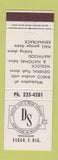 Matchbook Cover - Dakota Sash and Door Fargo ND