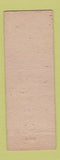 Matchbook Cover - Hotel Tennessee Adler Hotel Memphis TN ARROW
