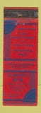 Matchbook Cover - Clarkston Hotel Nashville TN WORN