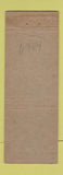 Matchbook Cover - Clarkston Hotel Nashville TN WORN