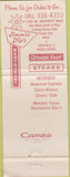 Matchbook Cover - Jimmie Dip's Restaurant Fort Worth TX